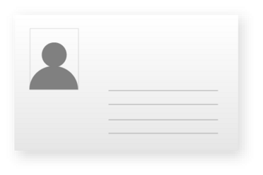 Visitenkarten eigenes Sujet